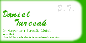 daniel turcsak business card