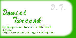 daniel turcsak business card